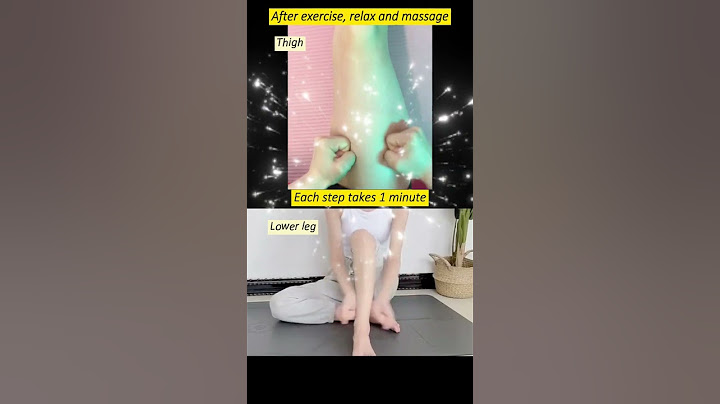 Slim thigh massage | Legs massage | Slim calves massage