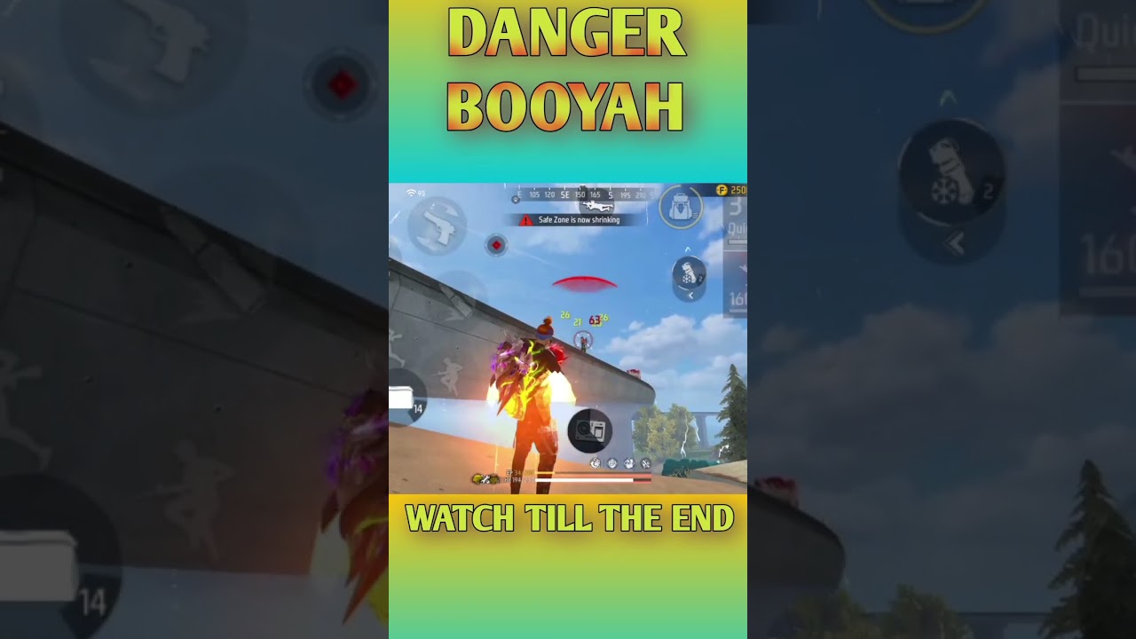 BR RANKED DANGER BOOYAH FREE FIRE🔥 RANKED MATCH