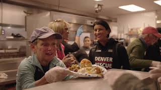 Thanksgiving at Denver Rescue Mission 2022