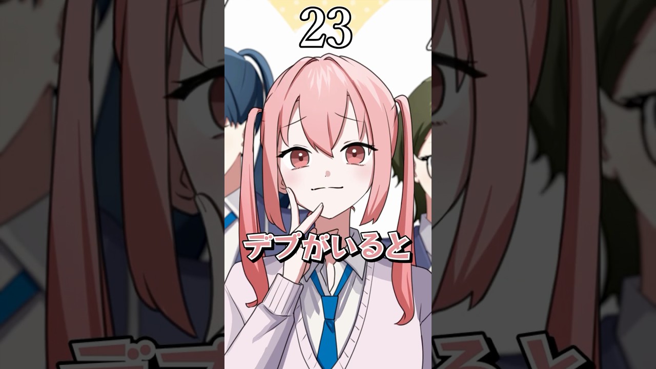 【アニメ】デブを可視化したら #anime #shorts