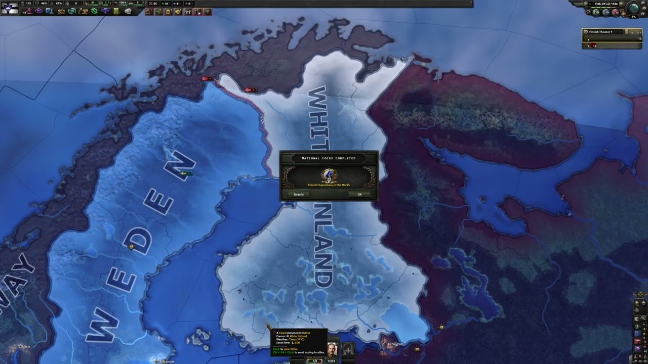 Northern Light | Finland Achievement Guide | Hearts of Iron IV