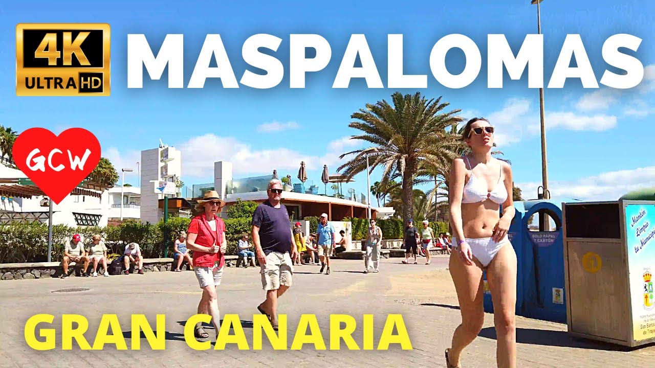 MASPALOMAS Gran Canaria February 2024 🔴 Lopesan Faro Collection Hotel to Seaside Palm Beach Hotel