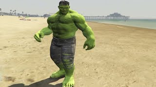HULK Insane Destruction in GTA 5