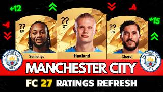 FIFA 27 | MANCHESTER CITY PLAYER RATINGS IN FC 27! 😱🔥 ft. Semenyo, Haaland, Cherki… screenshot 1