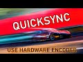 ENABLE QUICKSYNC or USE HARDWARE ENCODER / edius x / premiere pro/ ВКЛючение графического процессора