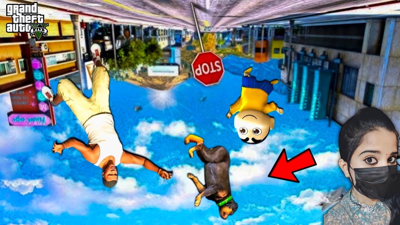 Franklin & Shinchan Stuck in Dr Strange's Mirror Dimension - GTA5 #183