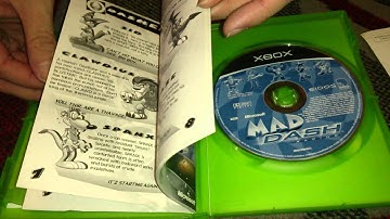 Nostalgamer Unboxes Mad Dash Racing On Microsoft Xbox UK PAL System Version