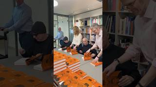 Neil Tennant and Chris Lowe signing their forthcoming PSB book, "Volume" #PetShopBoys