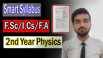 2nd Year Physics Smart Syllabus II fsc Physics Smart Syllabus II Shahzad Shakeel