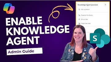 How to Enable the SharePoint Knowledge Agent - Quick Setup Guide