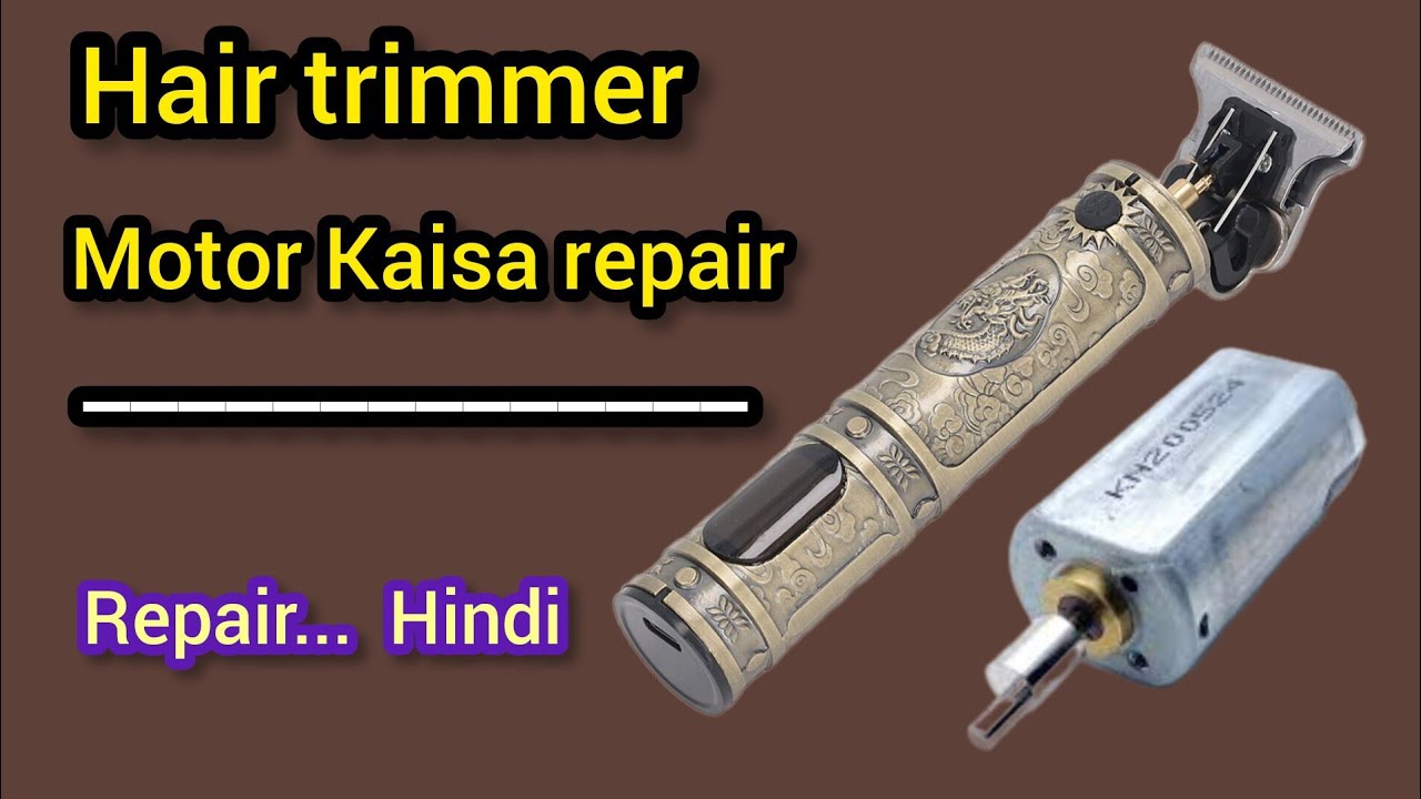 Kemei hair trimmer motor repair VGR hair trimmer motor repair how