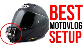 My Motovlog Setup [Works on all Helmets!!!]