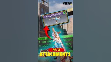 M13 ATTACHMENT 🔥 #shorts #viral #codm  #gaming #domgaming