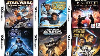 All Star Wars Games for DS & 3DS - YouTube