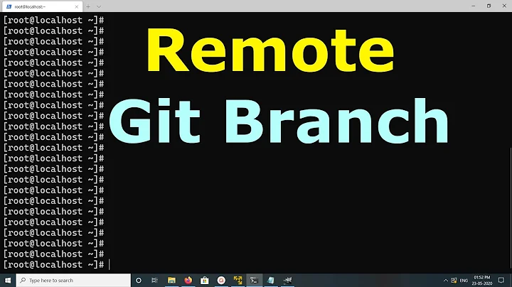 How to checkout a remote Git branch