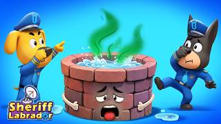 Why Is the Well Rumbling | Fun Science Story | Detective Cartoon | Sheriff Labrador