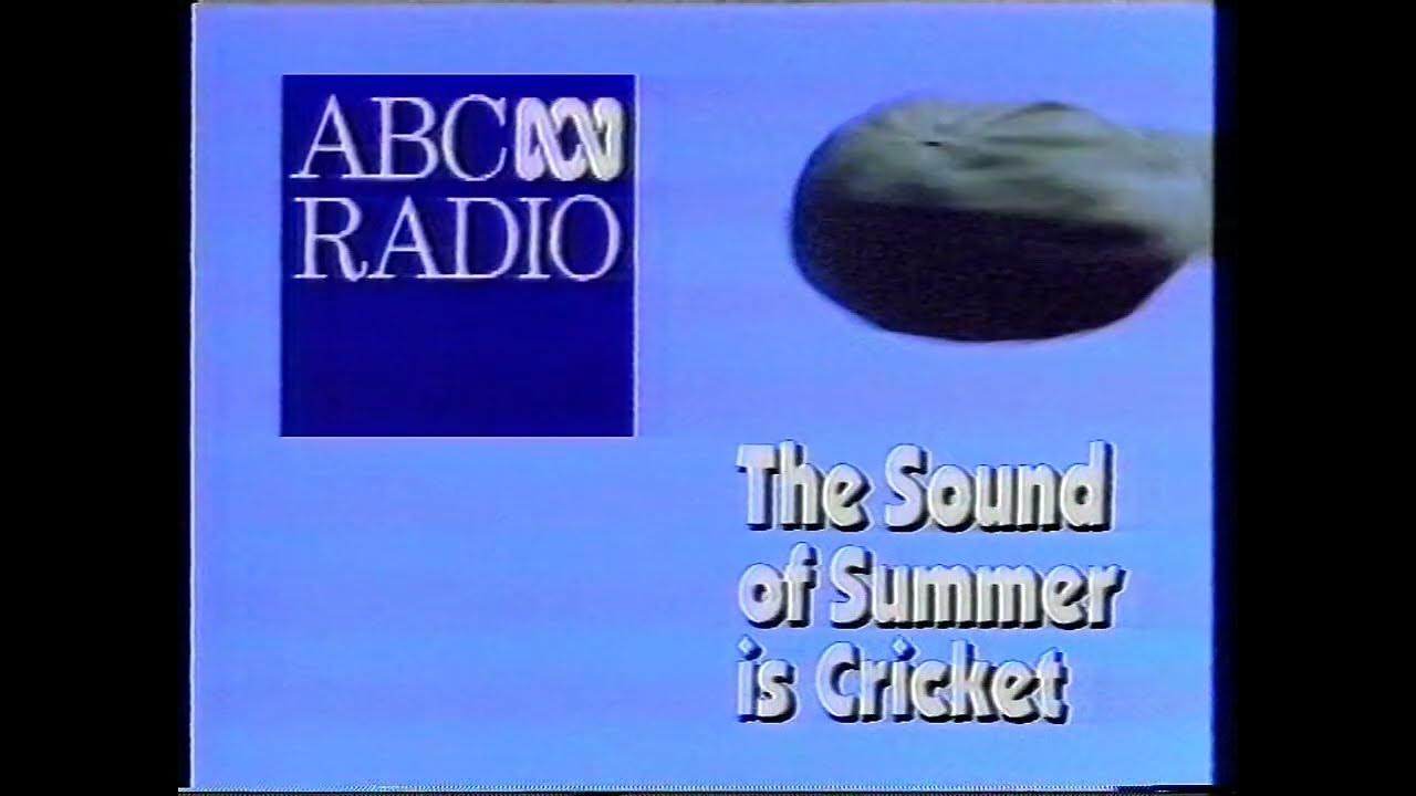 Promo ABC Radio Cricket [2 variants] (1991) YouTube