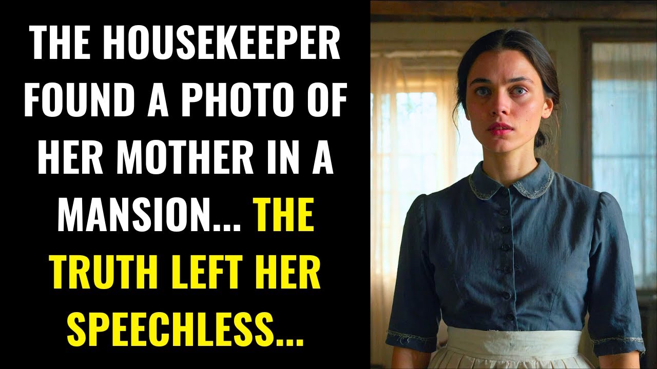 THE HOUSEKEEPER FOUND A PHOTO OF HER MOTHER IN A MANSION... THE TRUTH LEFT HER SPEECHLESS...