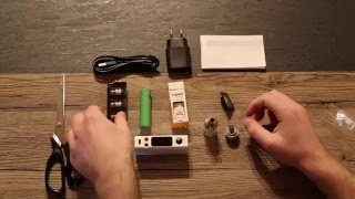 Joyetech eVic VTC Mini 60 W Inbetriebnahme