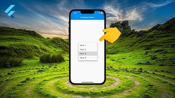 فلاتر على الماشي -  القائمة المنسدلة : Flutter to go - Dropdown Menu