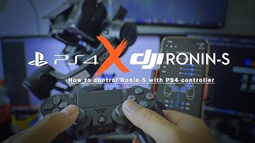 How to control Ronin-S with PS4 controller