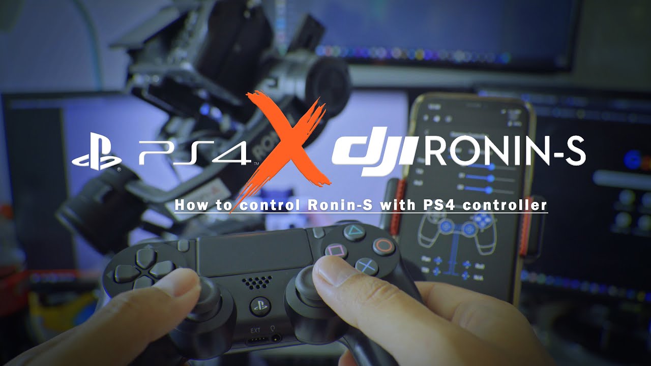 How to control Ronin-S with PS4 controller