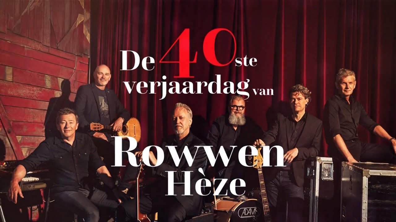 Rowwen Hèze 40 jaar - Verrassingsconcert in Oranjerie Roermond 2025