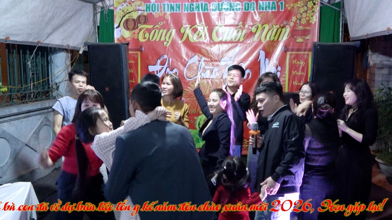 Tiệc chào xuân 2026 Hội tình nghĩa do nha 1 