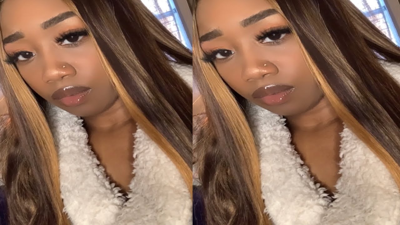 WATCH ME SLAY THIS $26 HONEY BLONDE  HIGHLIGHT WIG 🤍 FT. VIGOROUS WIG