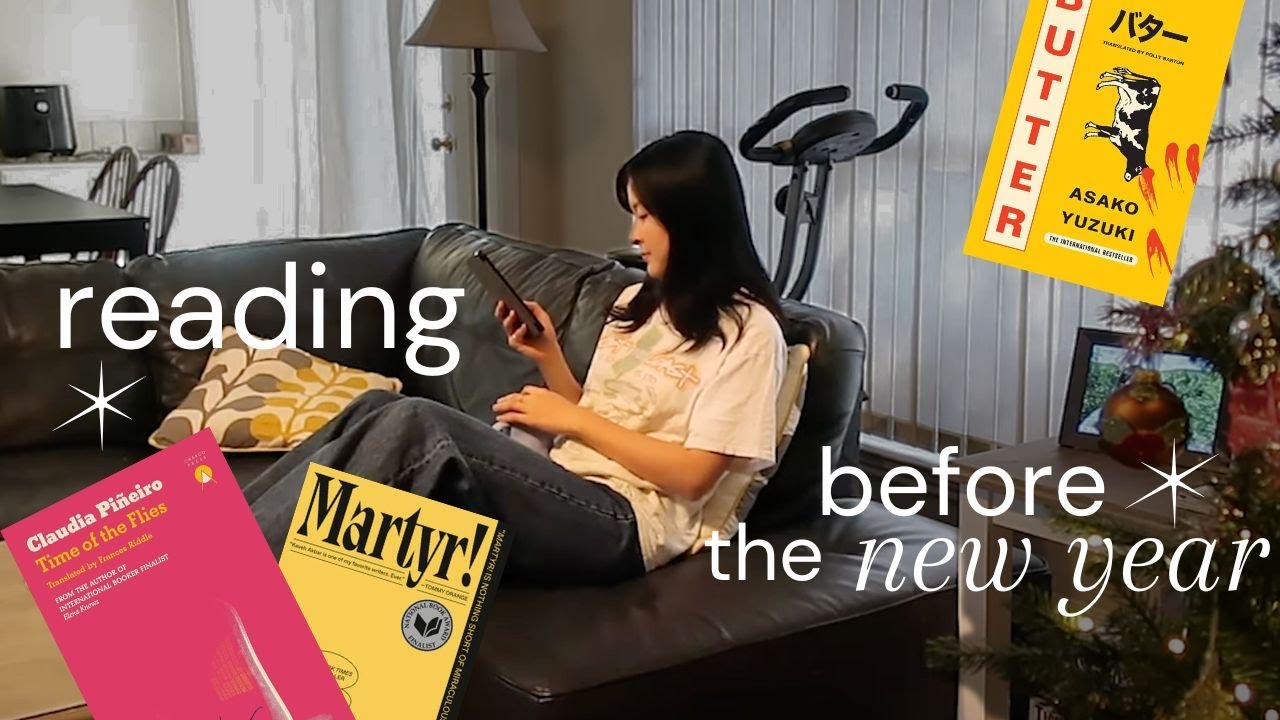 i found the best book of 2024 📕 a cozy end-of-year reading vlog