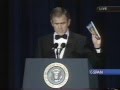 George w bush makes fun of his own grammarbushisms