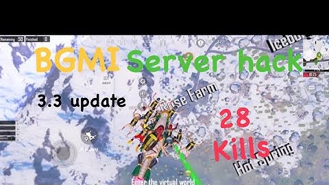😤 Bgmi Server hack 😱 3.3 update #bgmi #hack