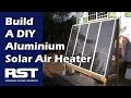 ☀️ Build A DIY Solar Space Heater - Plans Available 📄