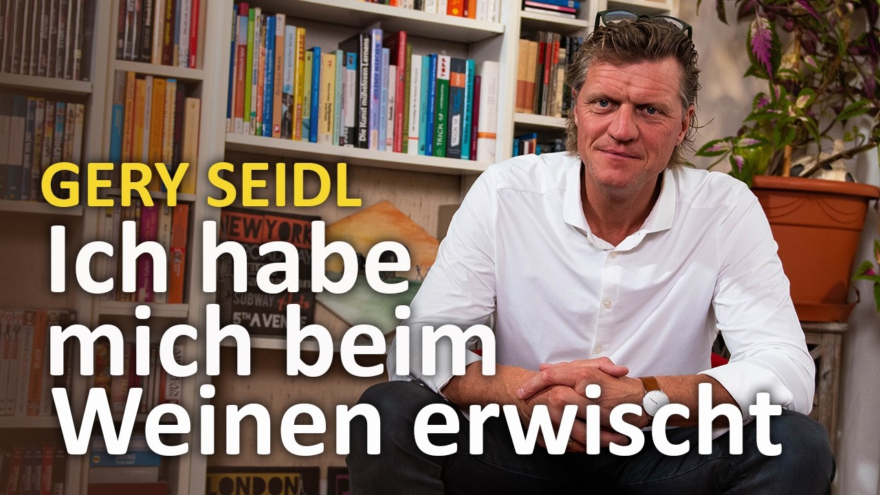 "Ich habe mich beim Weinen erwischt" - Gery Seidl - AUF DEM ROTEN STUHL