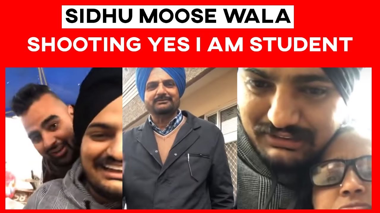 Sidhu Moose Wala   Shooting Yes I Am Student || REDCLIP ART