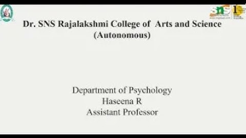 Substance related disorder 3| Abnormal Psychology |SNS Institution