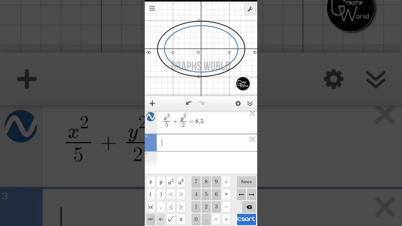 Toyota logo desmos art | desmos art | graphs world - YouTube