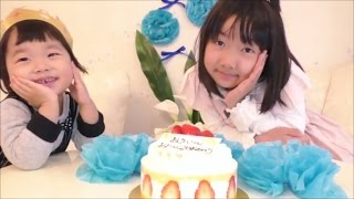 ★celebrate 3th birthday★３歳の誕生日パーティー★