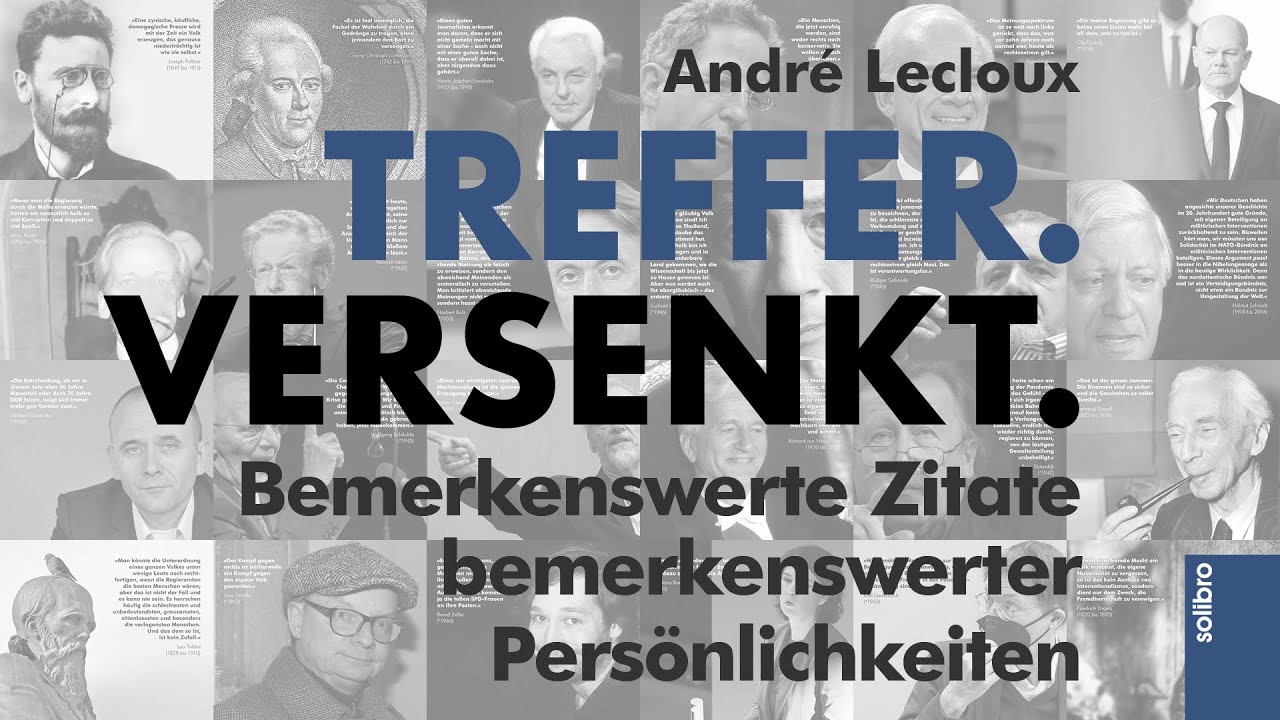 Treffer. Versenkt. Bemerkenswerte Zitate bemerkenswerter Persönlichkeiten.