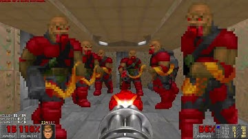 Doom - Mini-level megawad (Wim Vanrie) map01-08