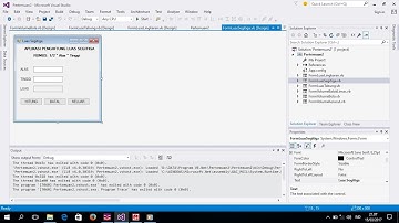 membuat perhitungan luas segitiga dengan vb.net secara mudah