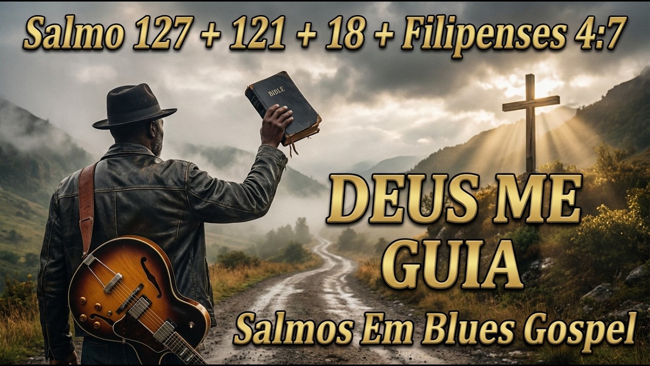 Salmos em Blues Gospel (proteção, direção e paz) — 4 canções para acalmar o coração