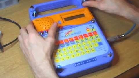 Circuit Bent Super Speak & Spell