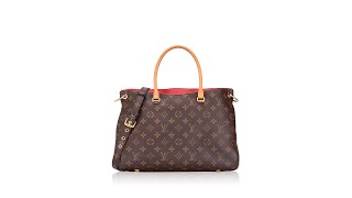 Louis Vuitton Cerise Monogram Canvas Pallas MM Bag – Bagaholic