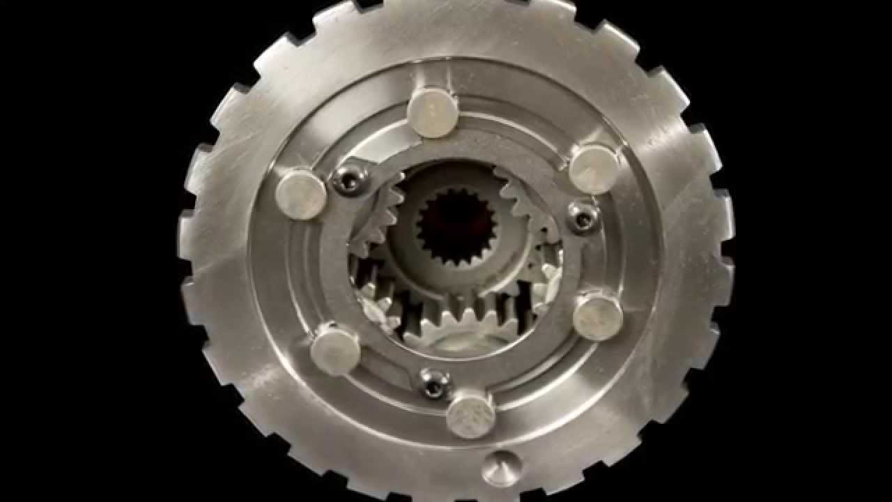 BTE's Powerglide Planetary Gearset - YouTube