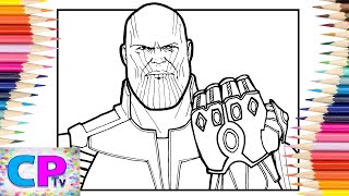 Thanos Coloring Pages/Hudge Thanos Showing his Power/Elektronomia - Energy [NCS Release]
