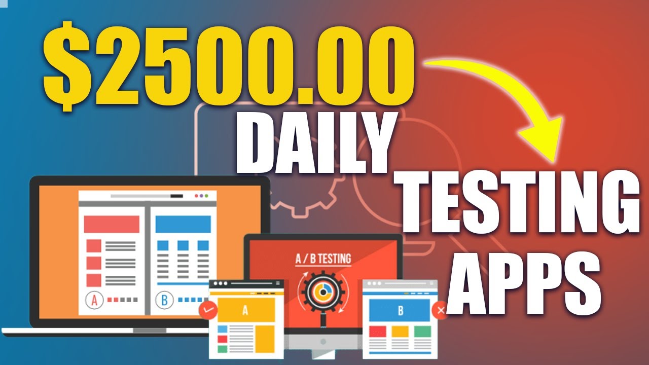 Earn $2500 Daily By Testing Apps (Get Paid Testing Apps)