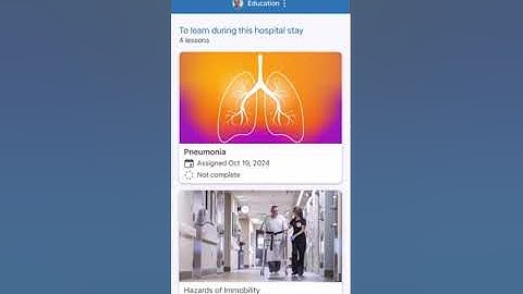 MyChart Bedside for Mobile