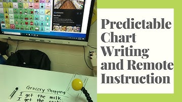 Predictable Chart Writing during Remote Learning