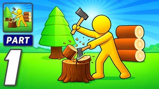 Craft Island: Woody Forest - Gameplay Walkthrough Part 1 - Shape Your Forest World (iOS, Android) screenshot 4